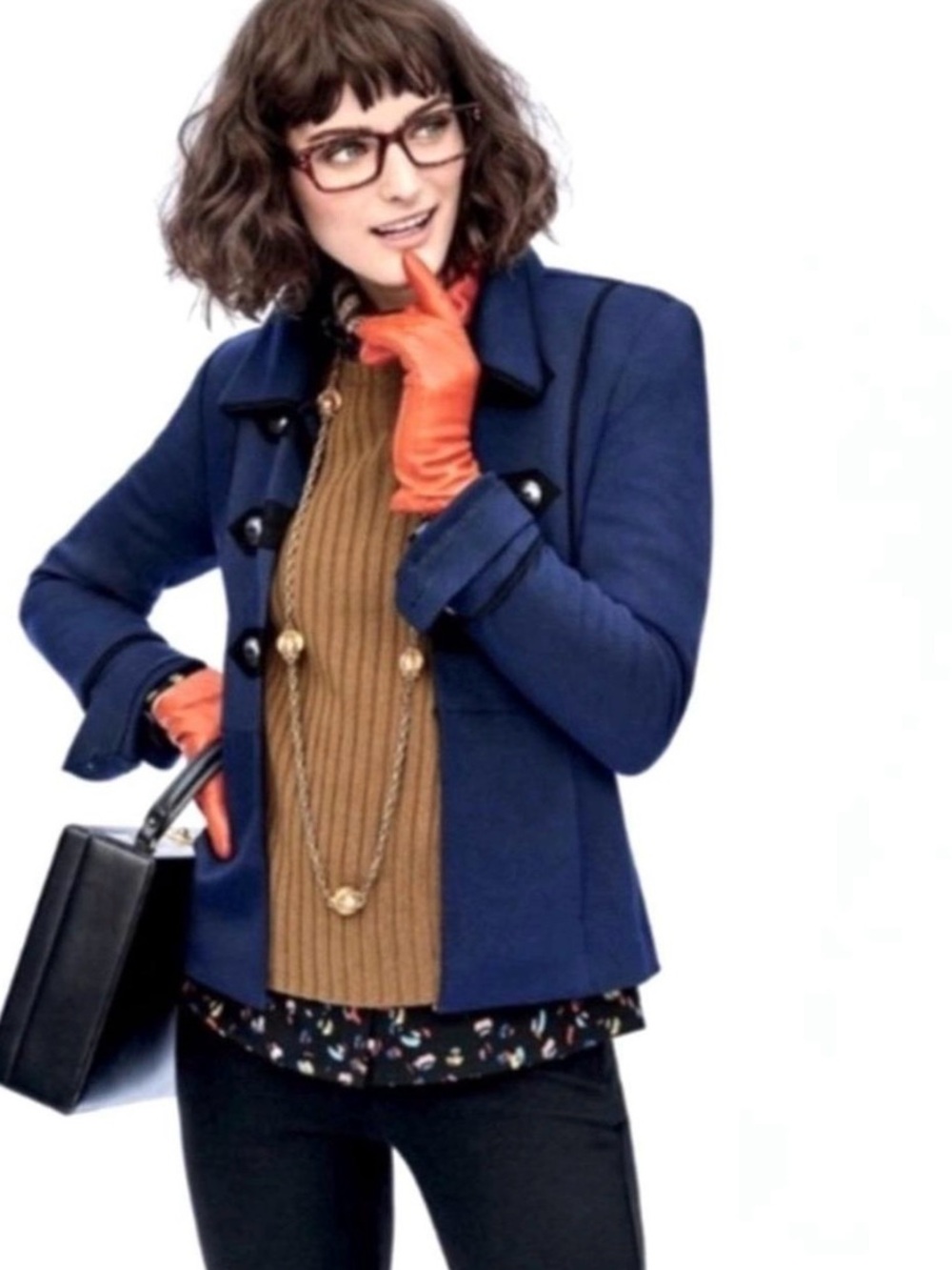 CAbi Women’s Military-Styled Jacket, Size Medium.